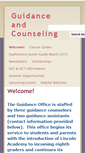 Mobile Screenshot of guidance.lincolnacademy.org
